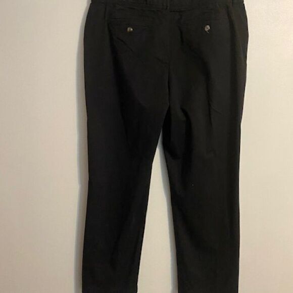 Intro. by Johnathan Ross Black Easy Waist 5 pockets pants, size 14 - Picture 2 of 3
